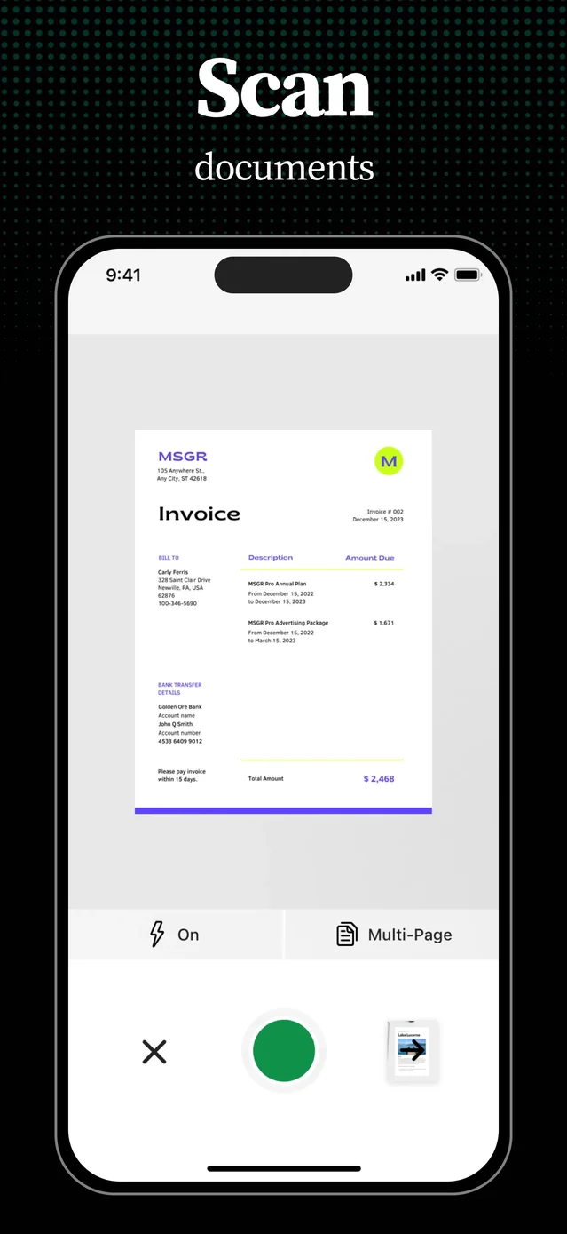 Tiny Fax: Send Fax From iPhone App Store screenshot 4