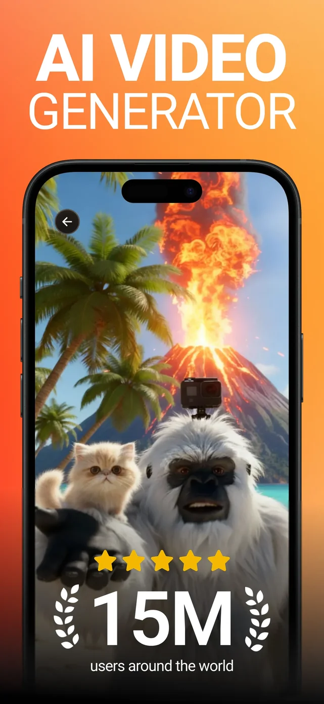 Flashloop: AI Video Generator App Store screenshot 1