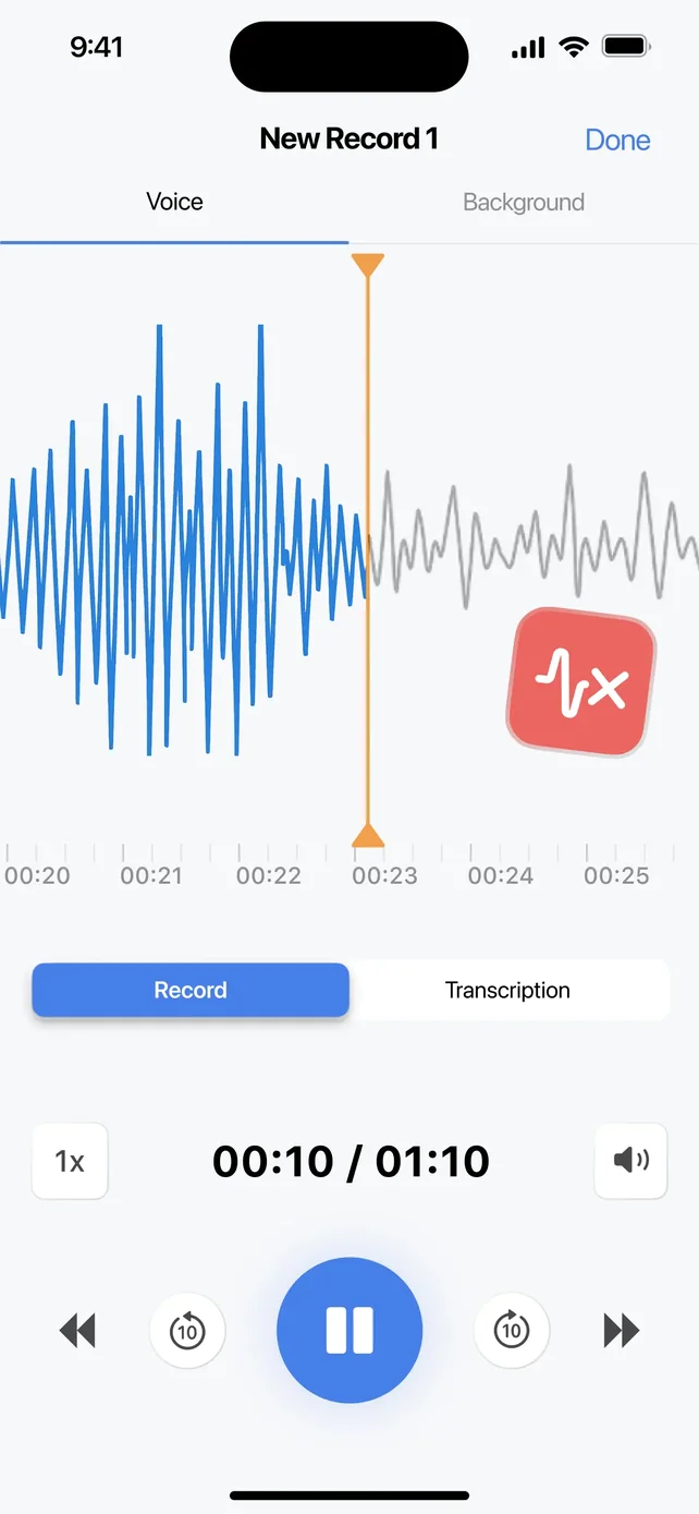 Voice Recorder－Audio Memos Арр App Store screenshot 4