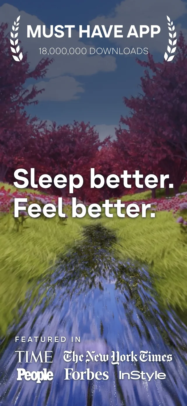 Breethe: Sleep & Meditation App Store screenshot 1