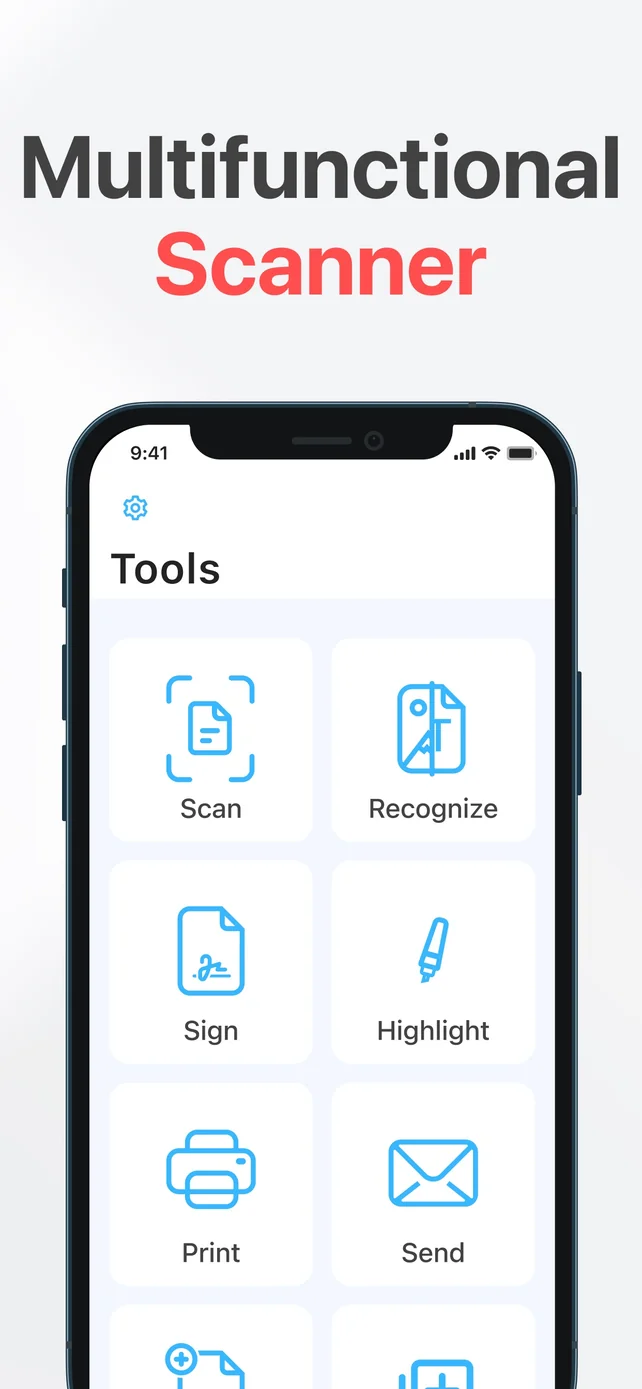 QR Code Reader & PDF Scanner App Store screenshot 1