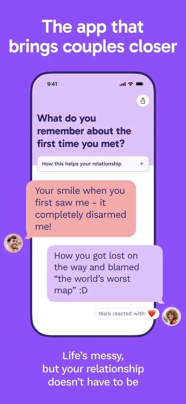 Paired: Couples & Relationship App Store screenshot 2