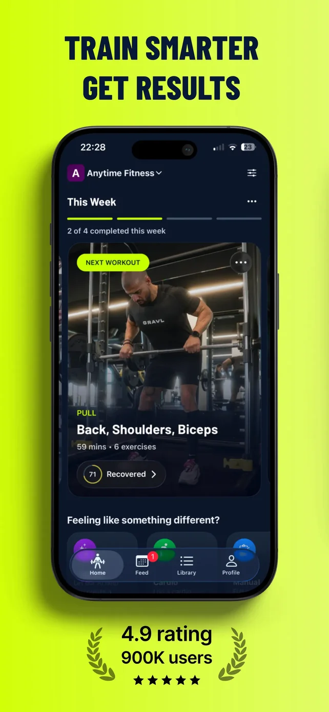Personal Trainer: Gravl App Store screenshot 1