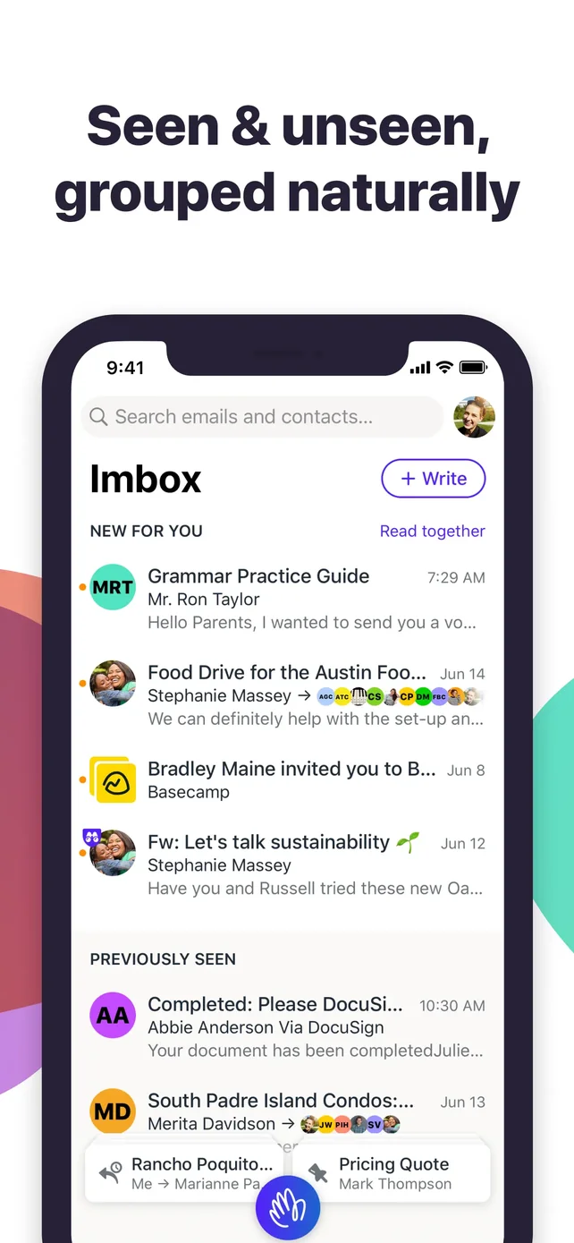 HEY Email App Store screenshot 3