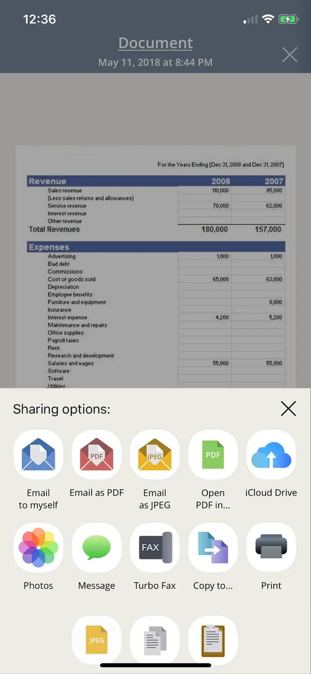 TurboScan™: document scanner App Store screenshot 3