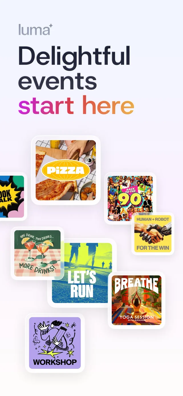 Luma: Events & Invites App Store screenshot 1