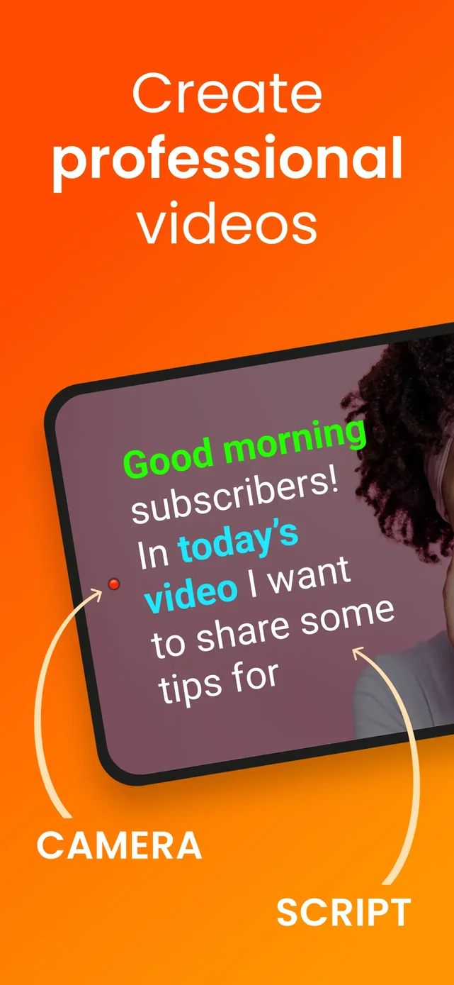 Teleprompter for Video App Store screenshot 1