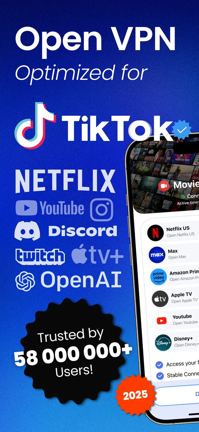 VPN Lumos: Open & Connect USA App Store screenshot 1