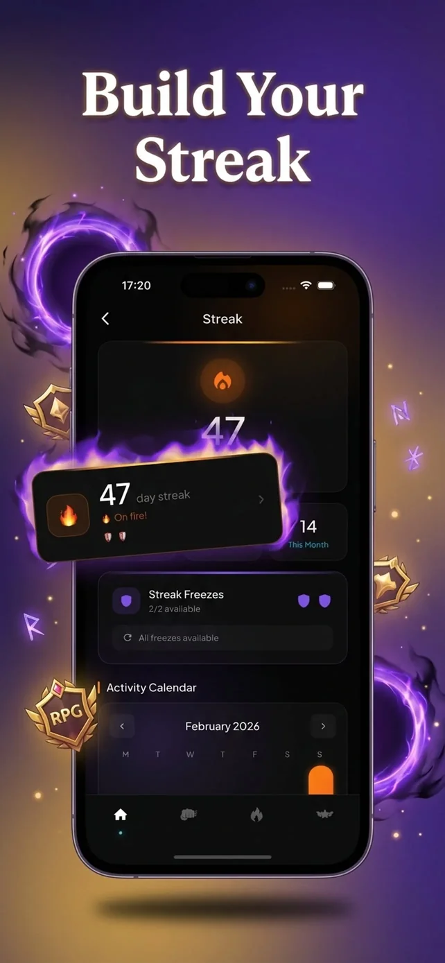 GymLevels: Ranked Gym Workouts App Store screenshot 4