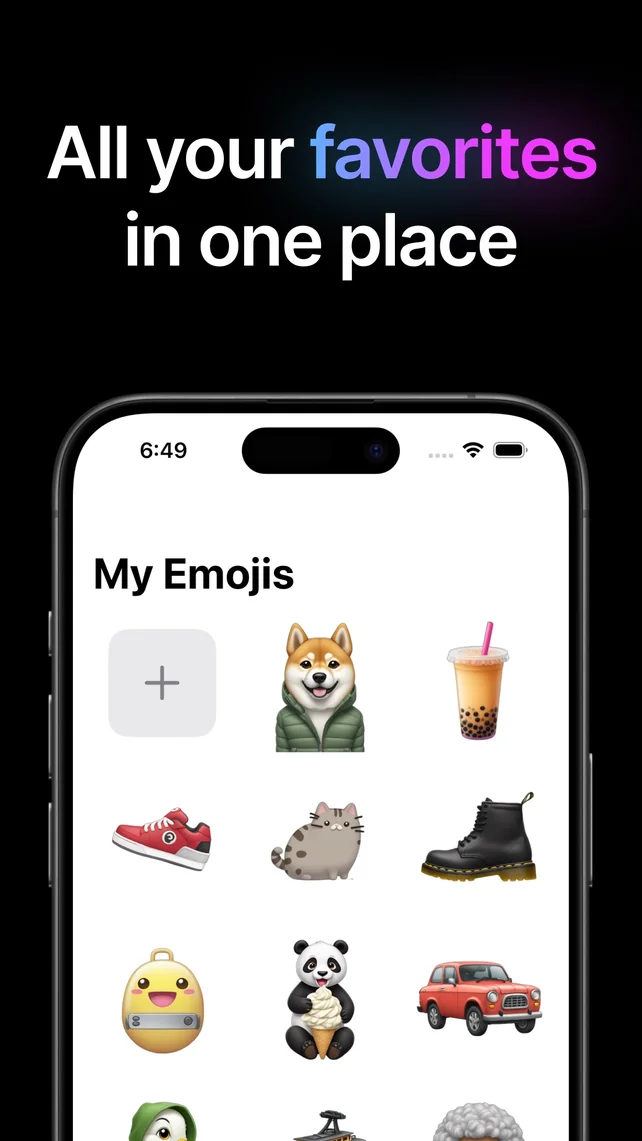AI Emojis Keyboard App Store screenshot 3
