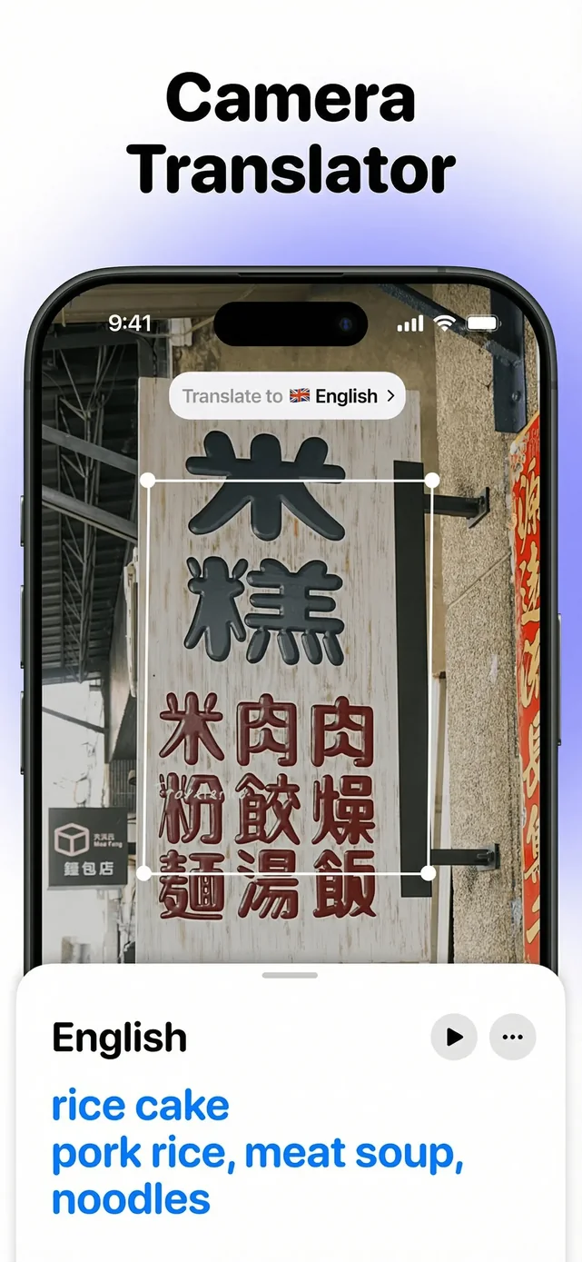 Translate your Voice - Talk AI App Store screenshot 3