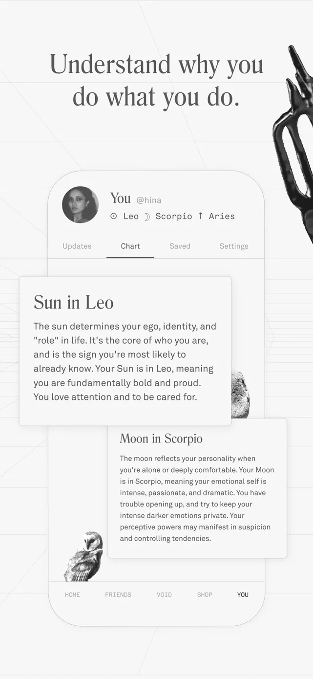 Co–Star Personalized Astrology App Store screenshot 2