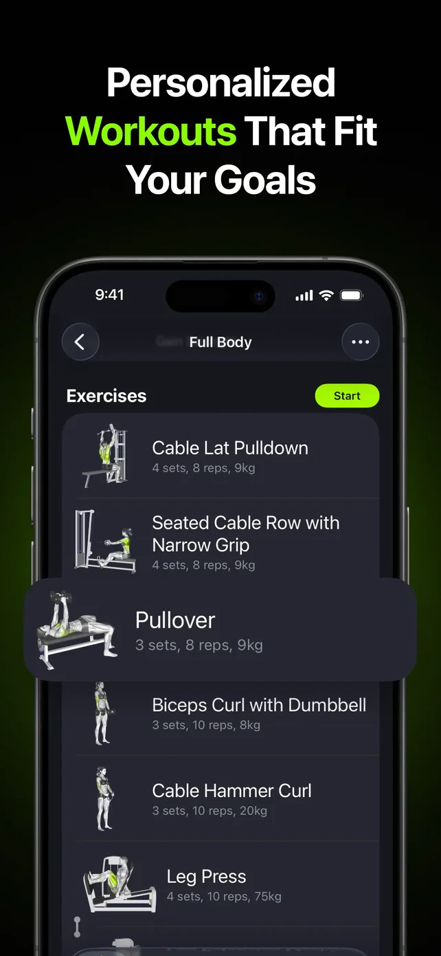 SmartGym: Gym & Home Workouts App Store screenshot 2