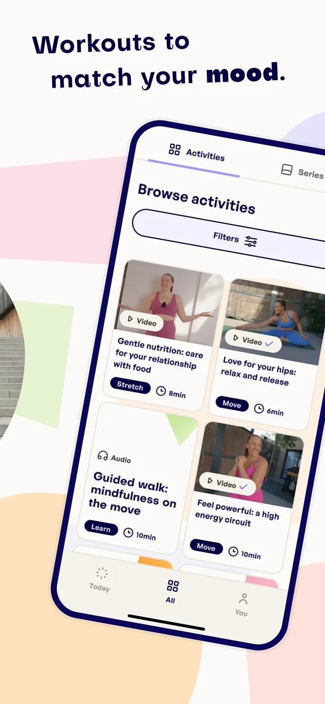 Mila: Home Workout & Fitness App Store screenshot 2
