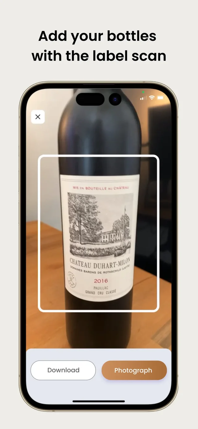 Oeni: #1 Wine Cellar Manager App Store screenshot 4