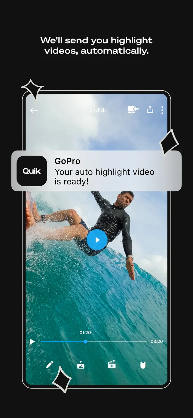 GoPro Quik App Store screenshot 2