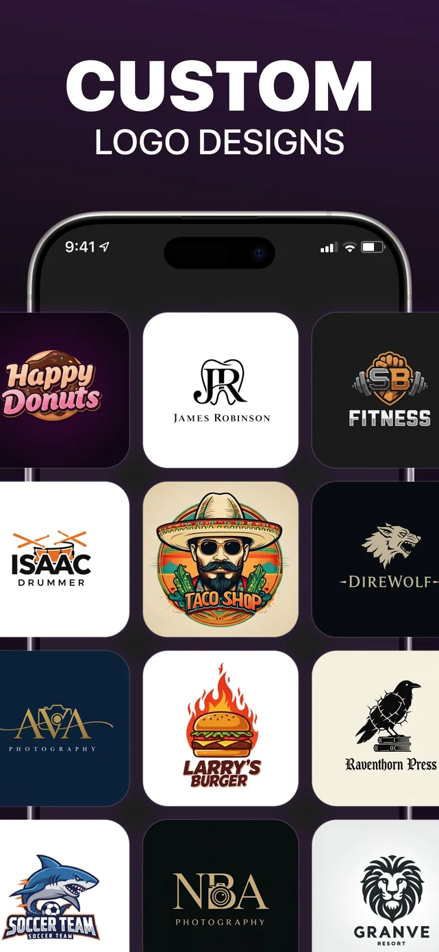 Rebrand - AI Logo Maker App Store screenshot 3