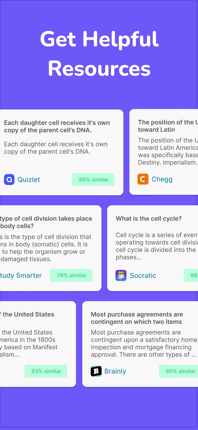 Quizard AI: Homework Helper App Store screenshot 3