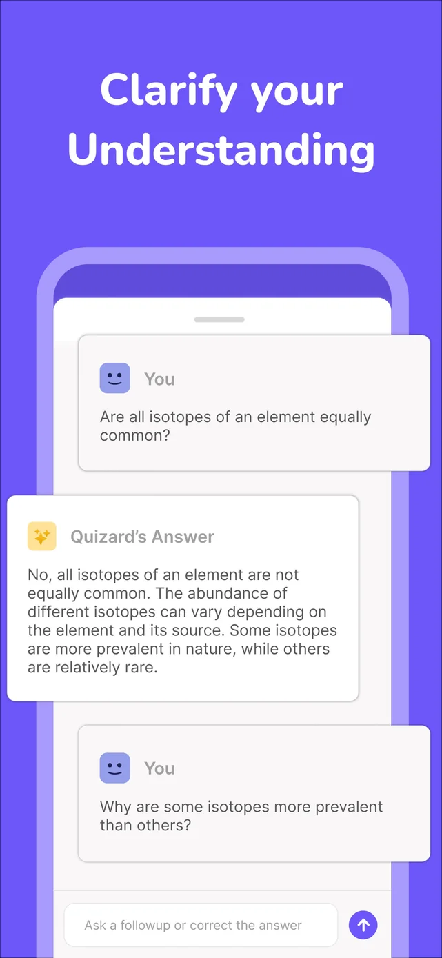 Quizard AI: Homework Helper App Store screenshot 4