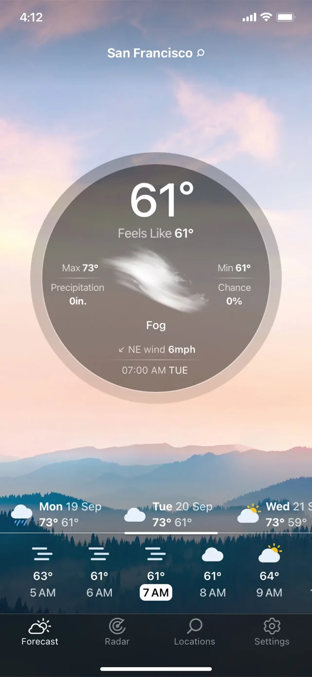Weather Live° - Local Forecast App Store screenshot 4