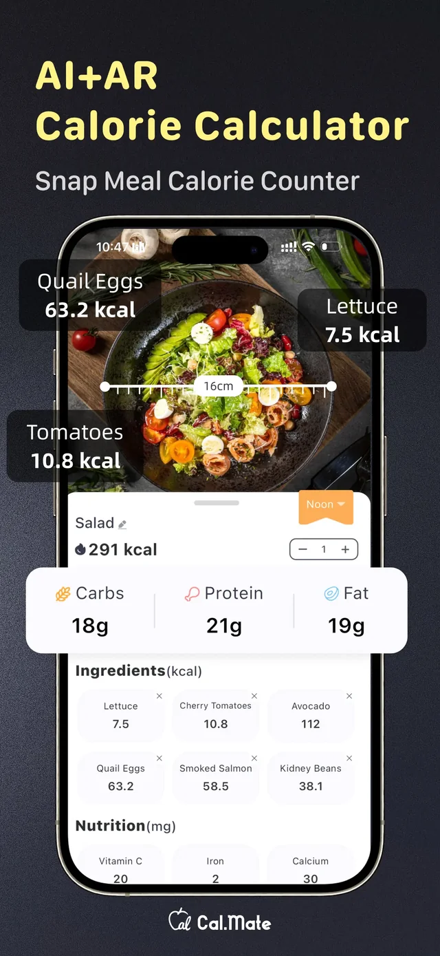 Calorie Tracker-CalorieMate App Store screenshot 1