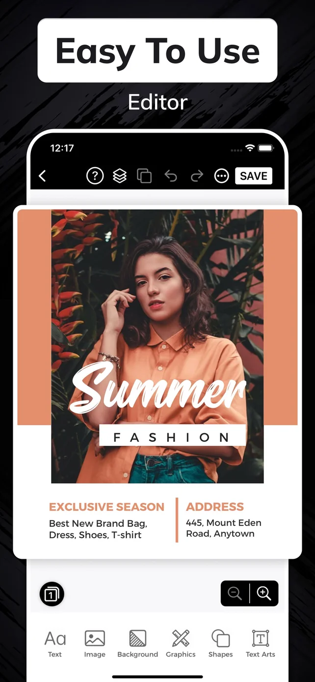 Flyer Maker + Poster Maker App Store screenshot 3