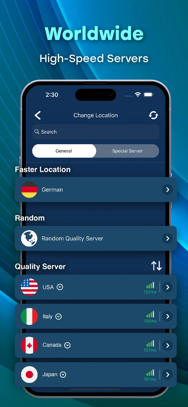 VPN - Fast VPN Super ™ App Store screenshot 2