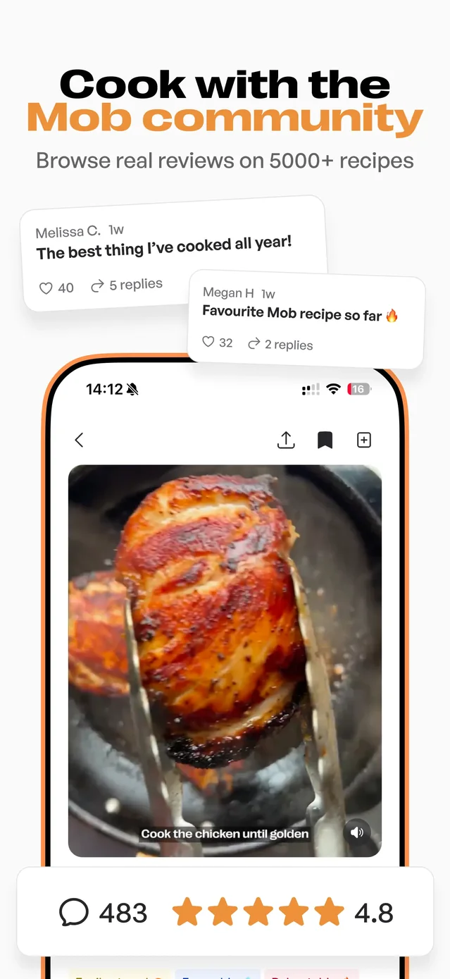 Mob: Meal Planner and Recipes App Store screenshot 4