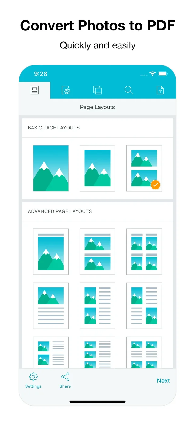 PDF Photos App Store screenshot 1