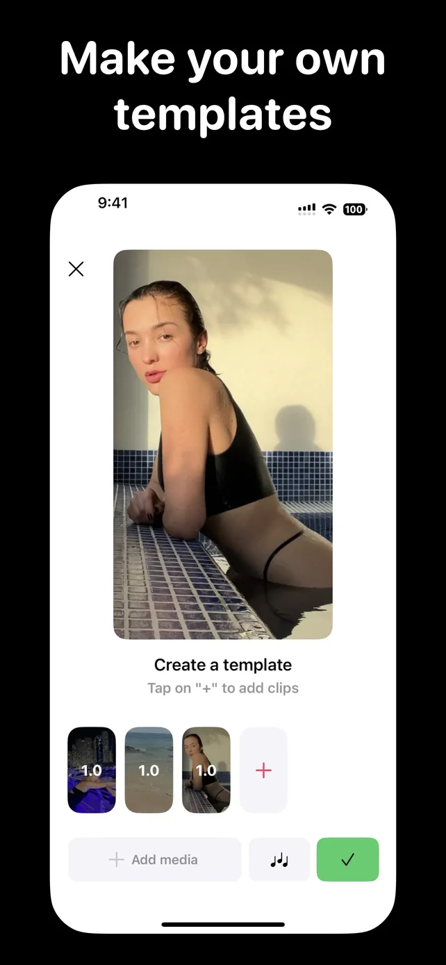 Reels Templates & Maker App Store screenshot 3