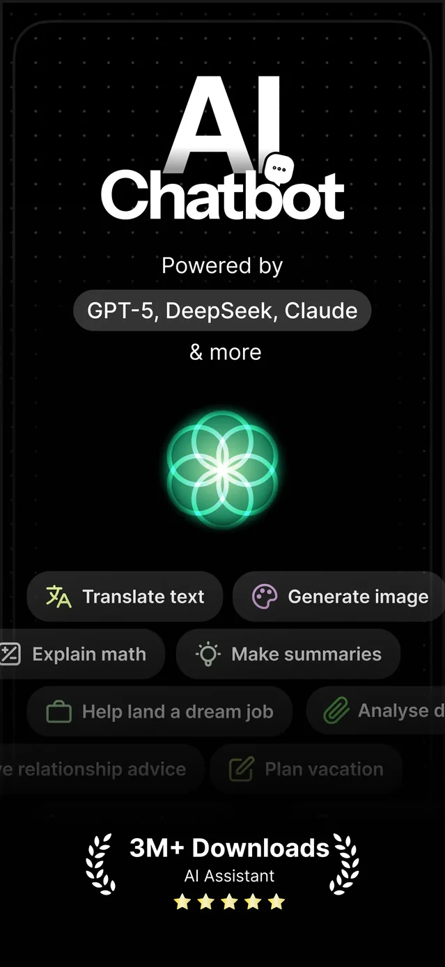 Genora AI – Chat Bot Assistant App Store screenshot 1