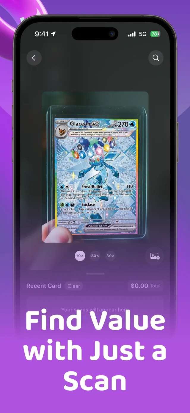 Scanémon: Trading Card Scanner App Store screenshot 2
