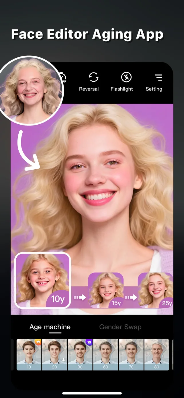 Timor - Aging App & Wallpics App Store screenshot 3