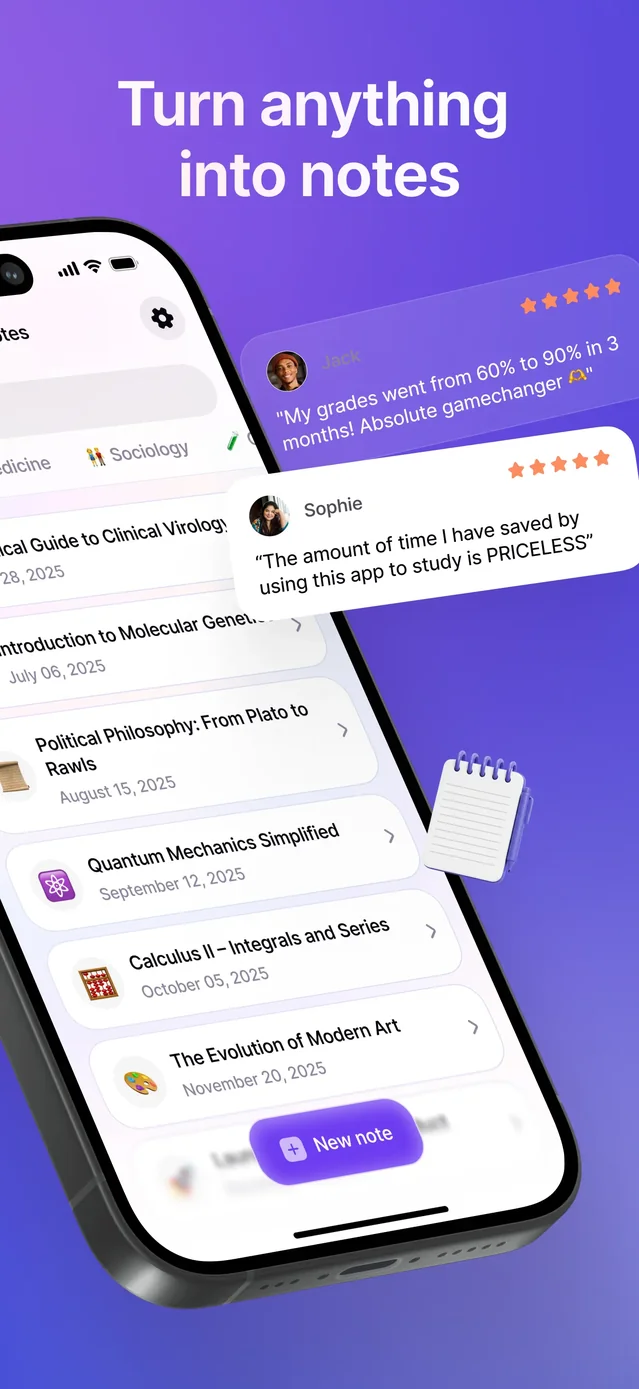 TapNote - Flashcards & Quizzes App Store screenshot 2