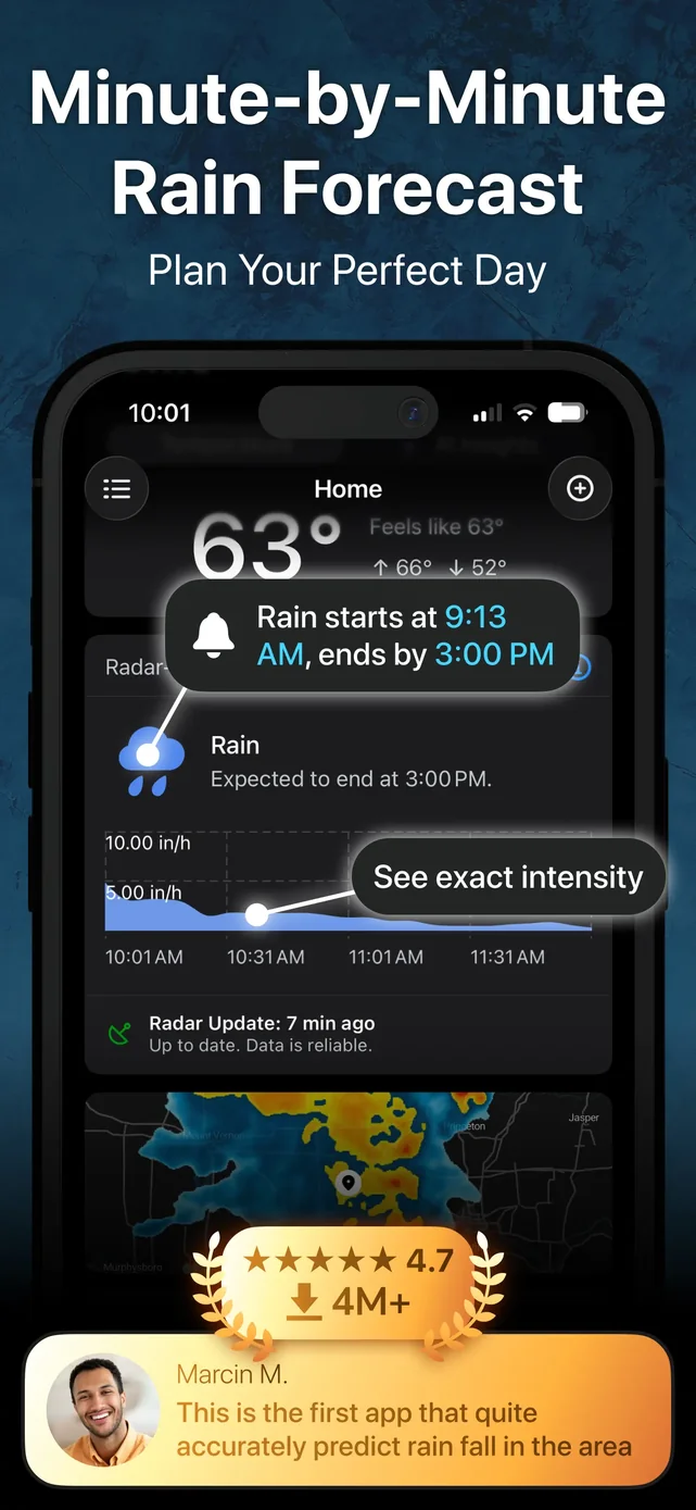 RainViewer: Live Weather Radar App Store screenshot 4