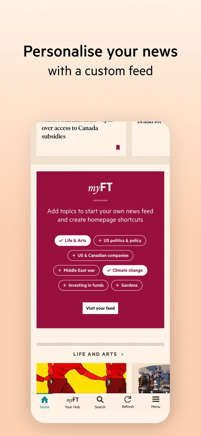 Financial Times: Business News App Store screenshot 3