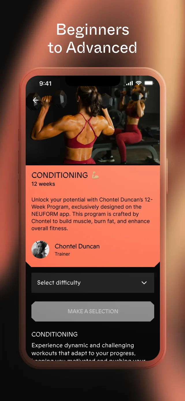 Neuform App Store screenshot 3