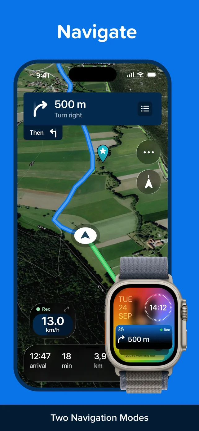 Bikemap: Bicycle Tracker & GPS App Store screenshot 3