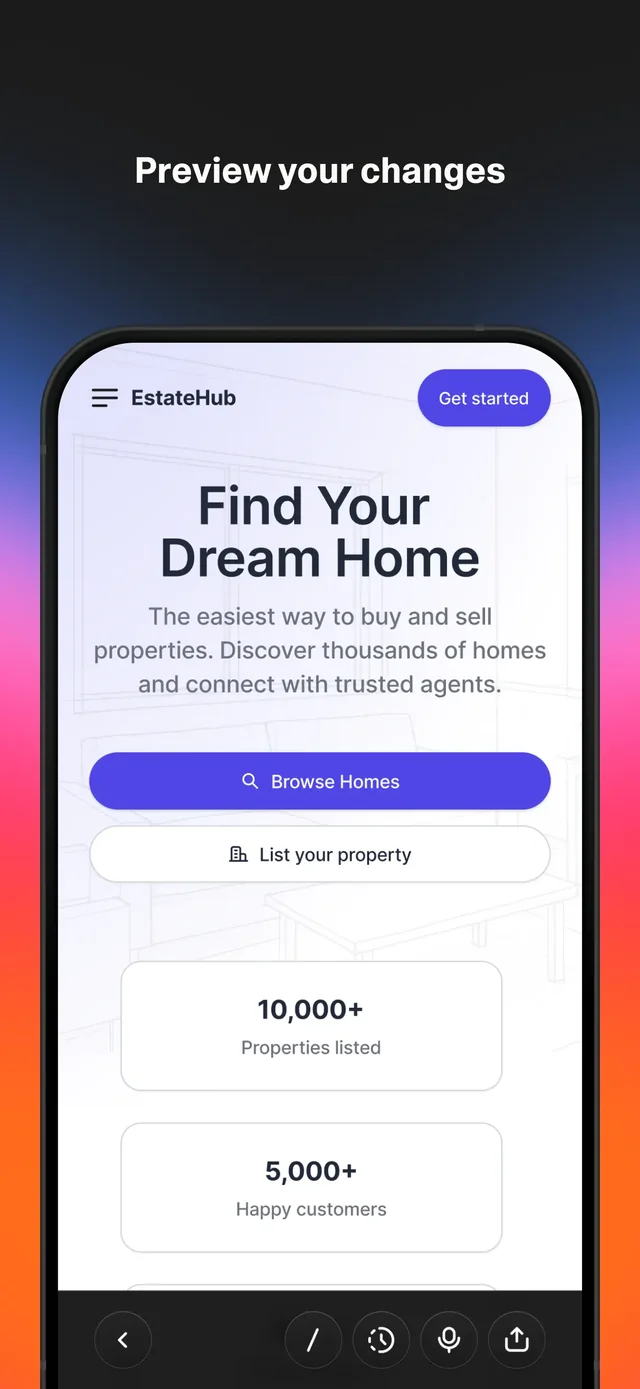 Lovable: Build Apps With AI App Store screenshot 3