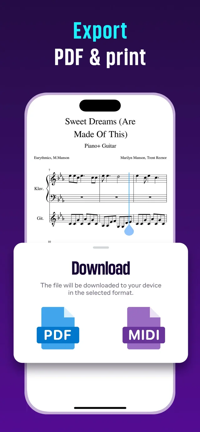 MuseScore－Sheet Music & Chords App Store screenshot 3