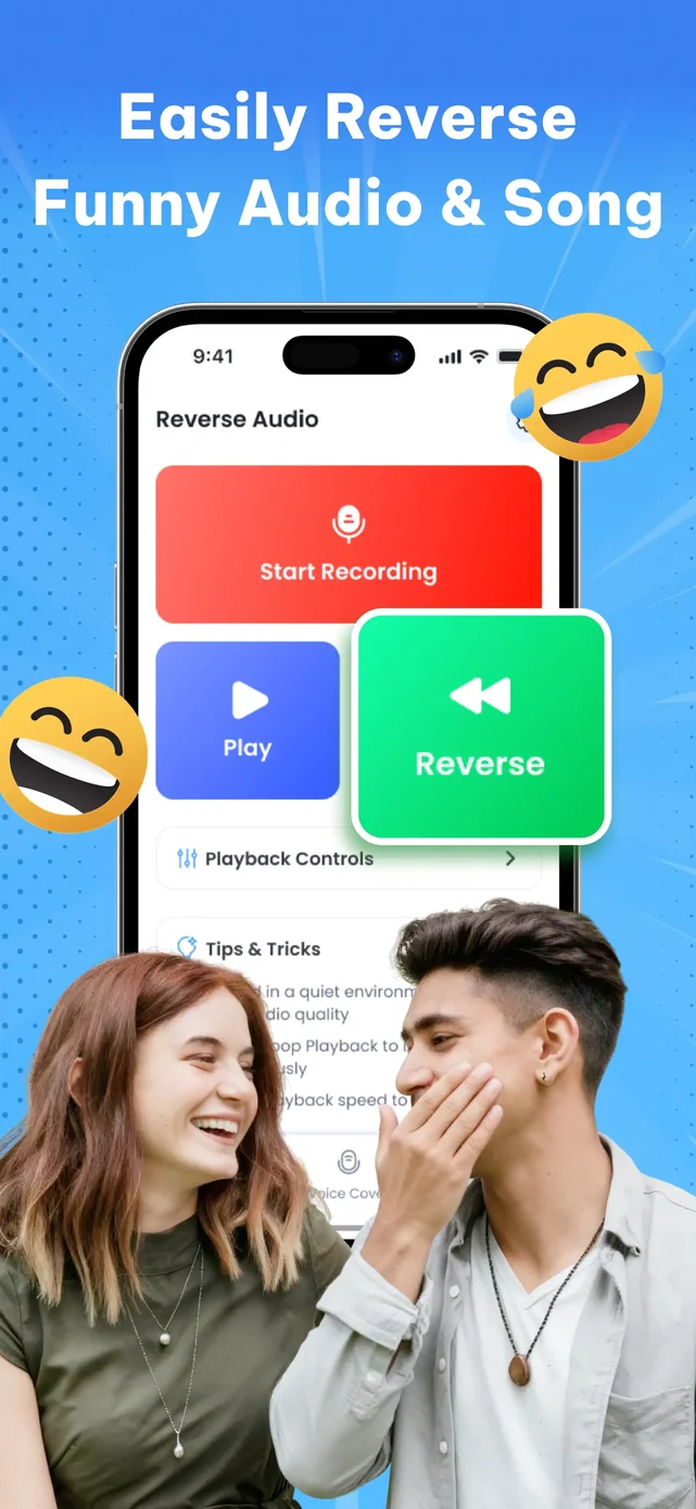Reverse Audio: Sing Challenge App Store screenshot 1