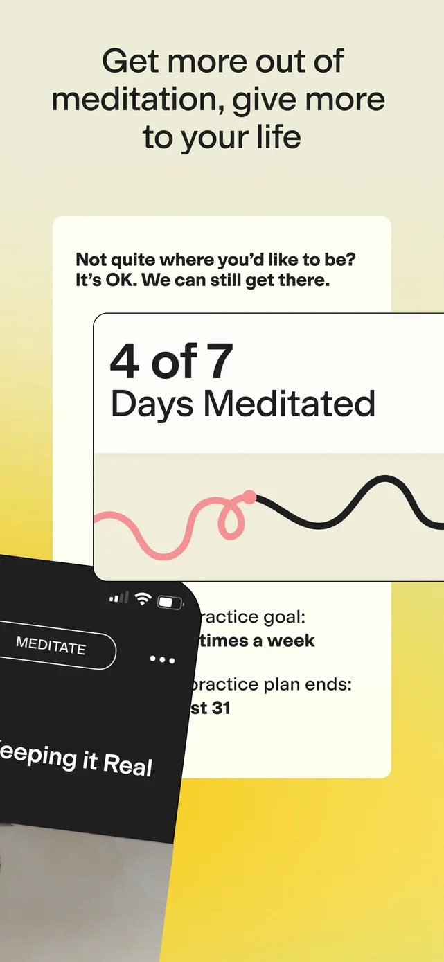 Happier Meditation App Store screenshot 3