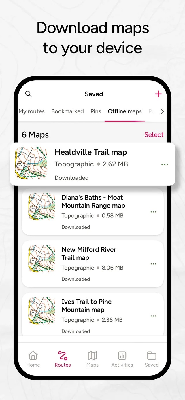 OS Maps: Walk, Hike, Run, Bike App Store screenshot 4