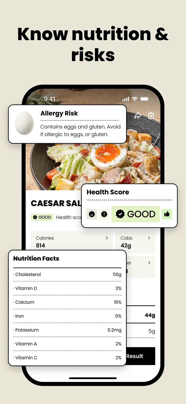 CalDiet - Food Analysis Pal App Store screenshot 4