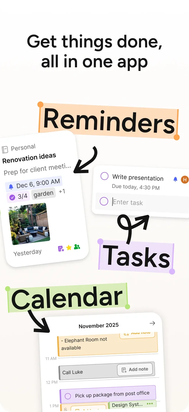 Evernote: AI Notes & Notebook App Store screenshot 3