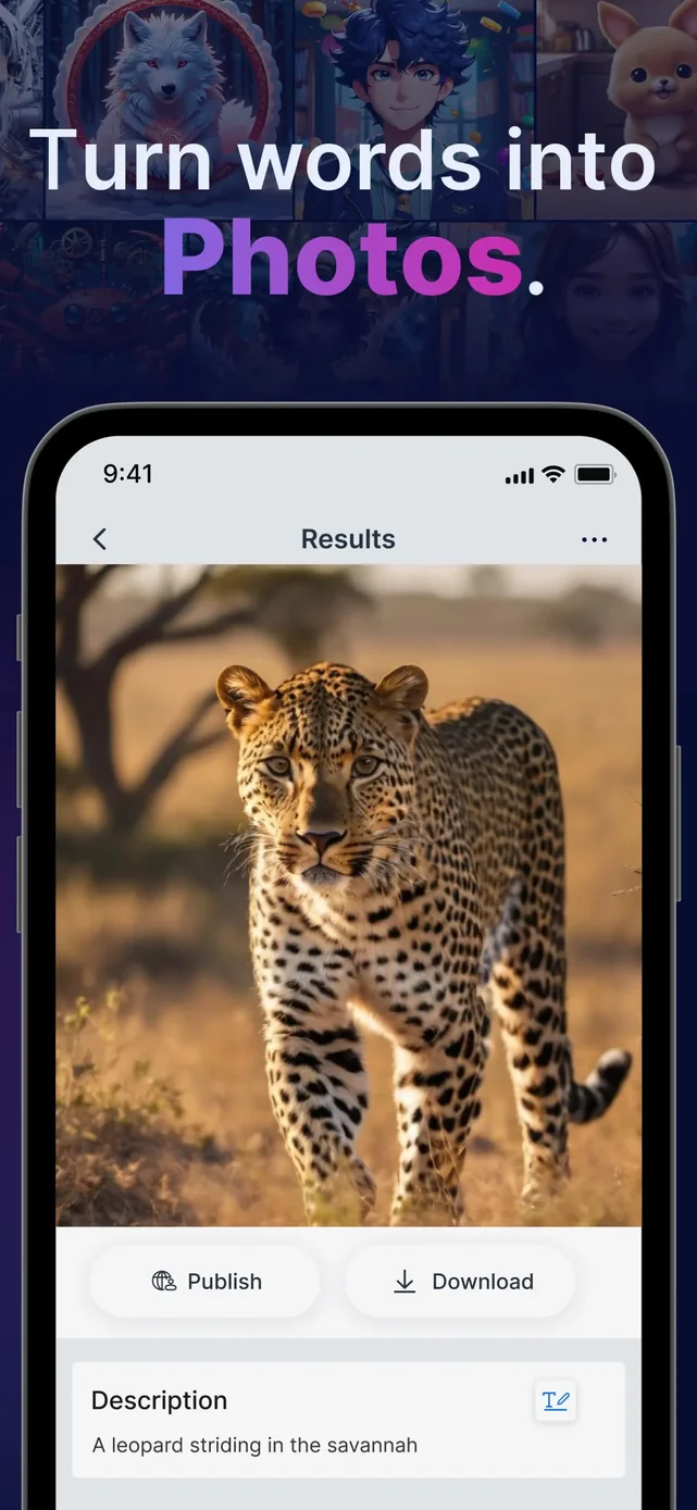 Gencraft AI Image Generator App Store screenshot 4