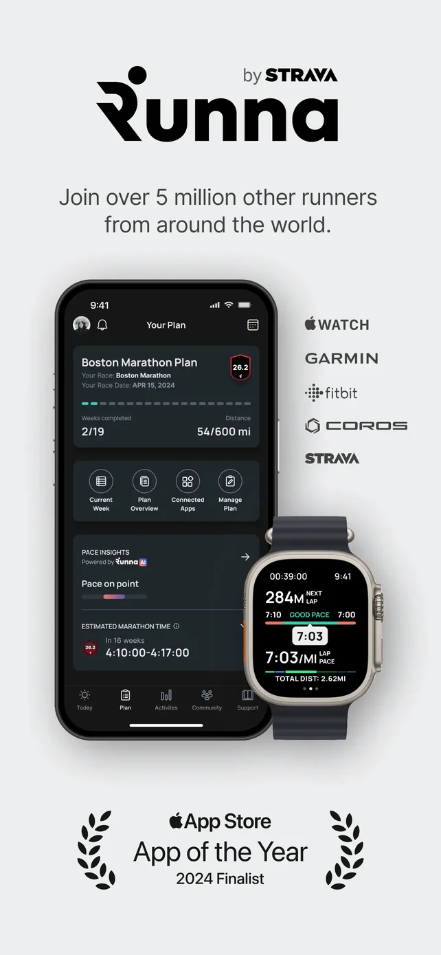 Runna: Running Plans & Coach App Store screenshot 1