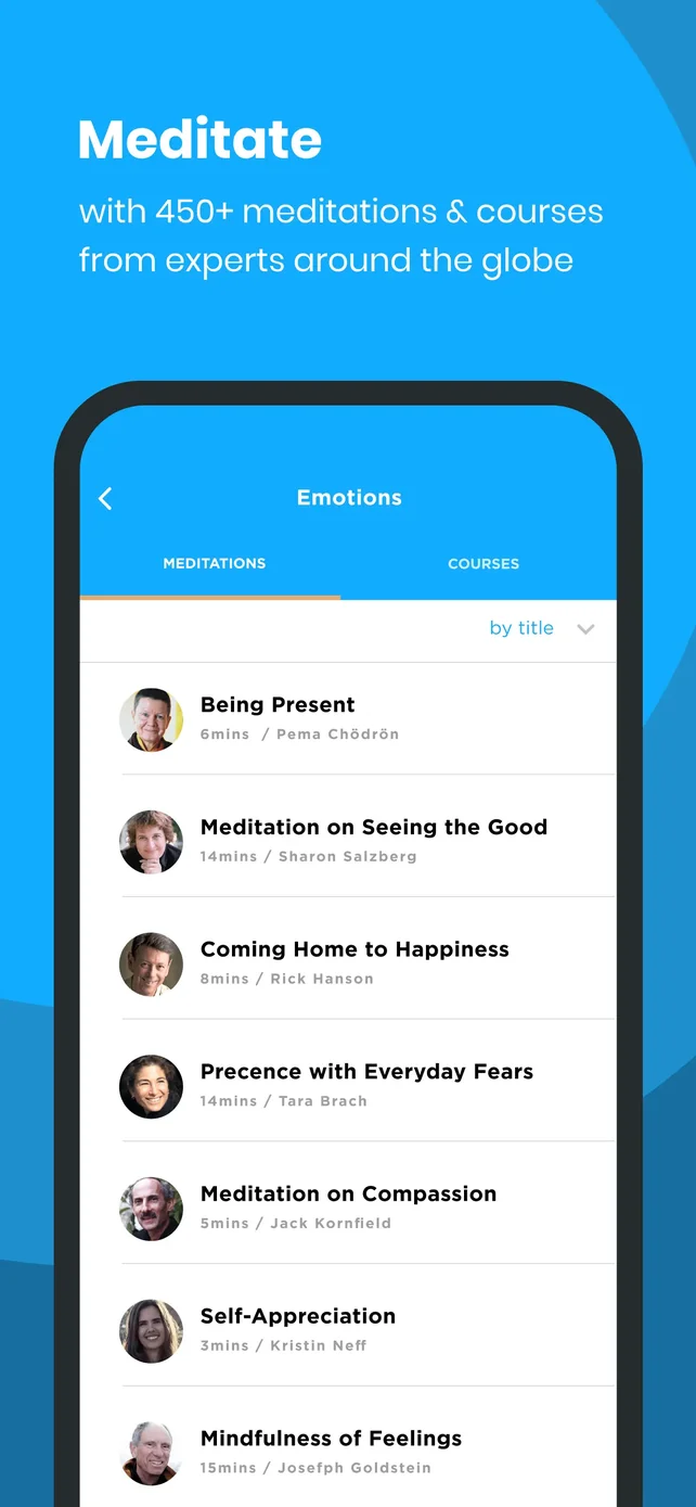 The Mindfulness App App Store screenshot 3