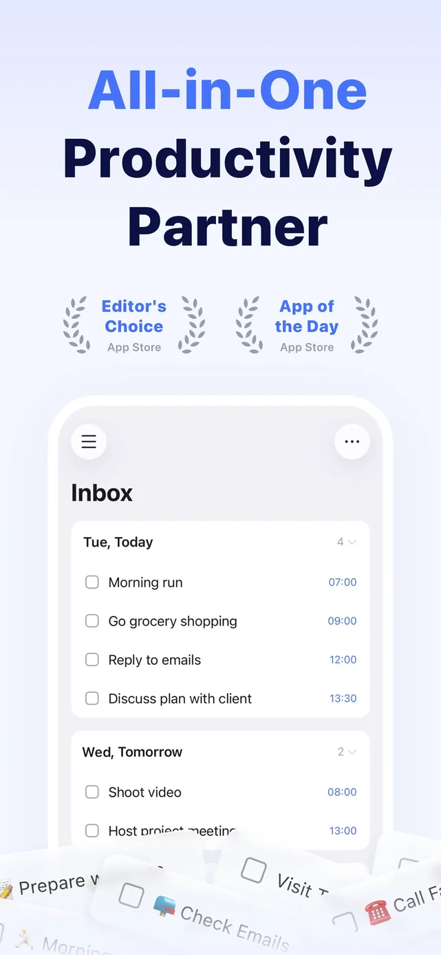 TickTick:To-Do List & Calendar App Store screenshot 1