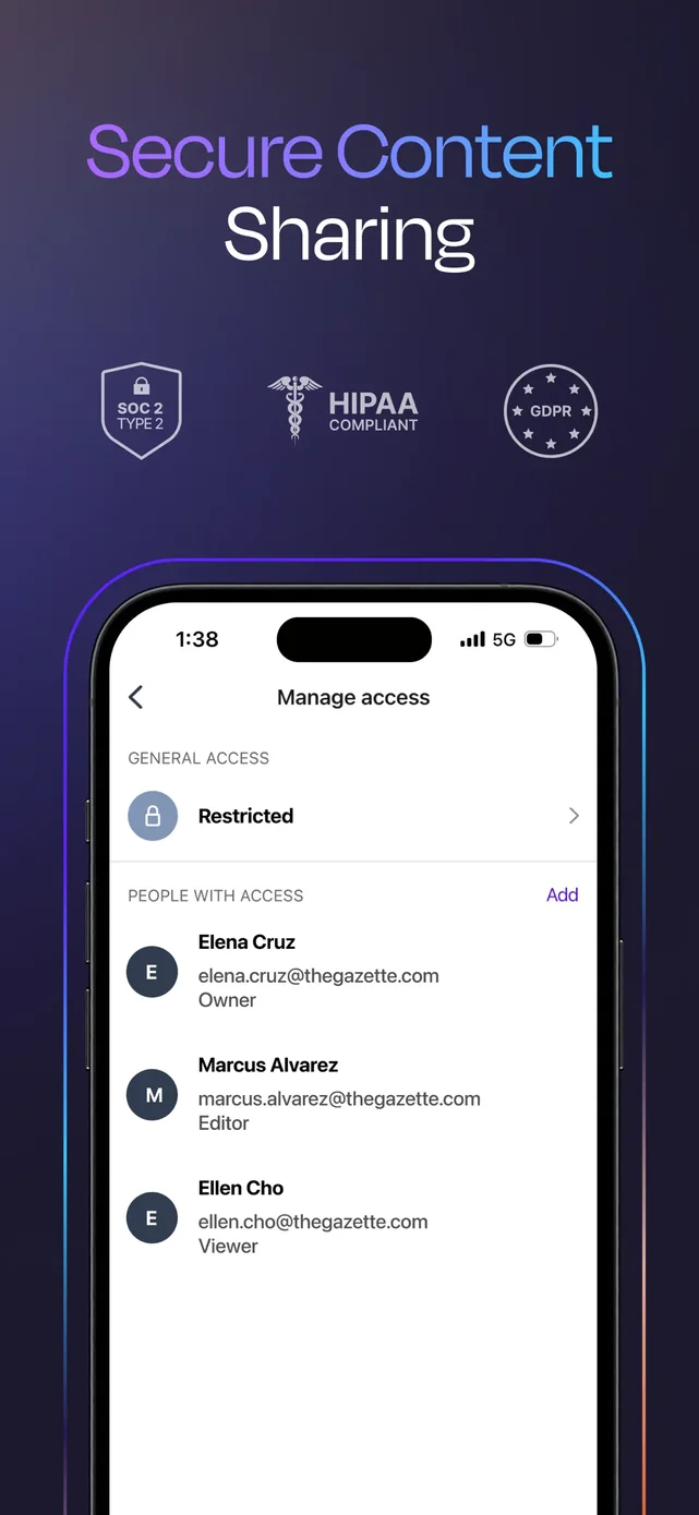 Rev: Record & Transcribe App Store screenshot 4
